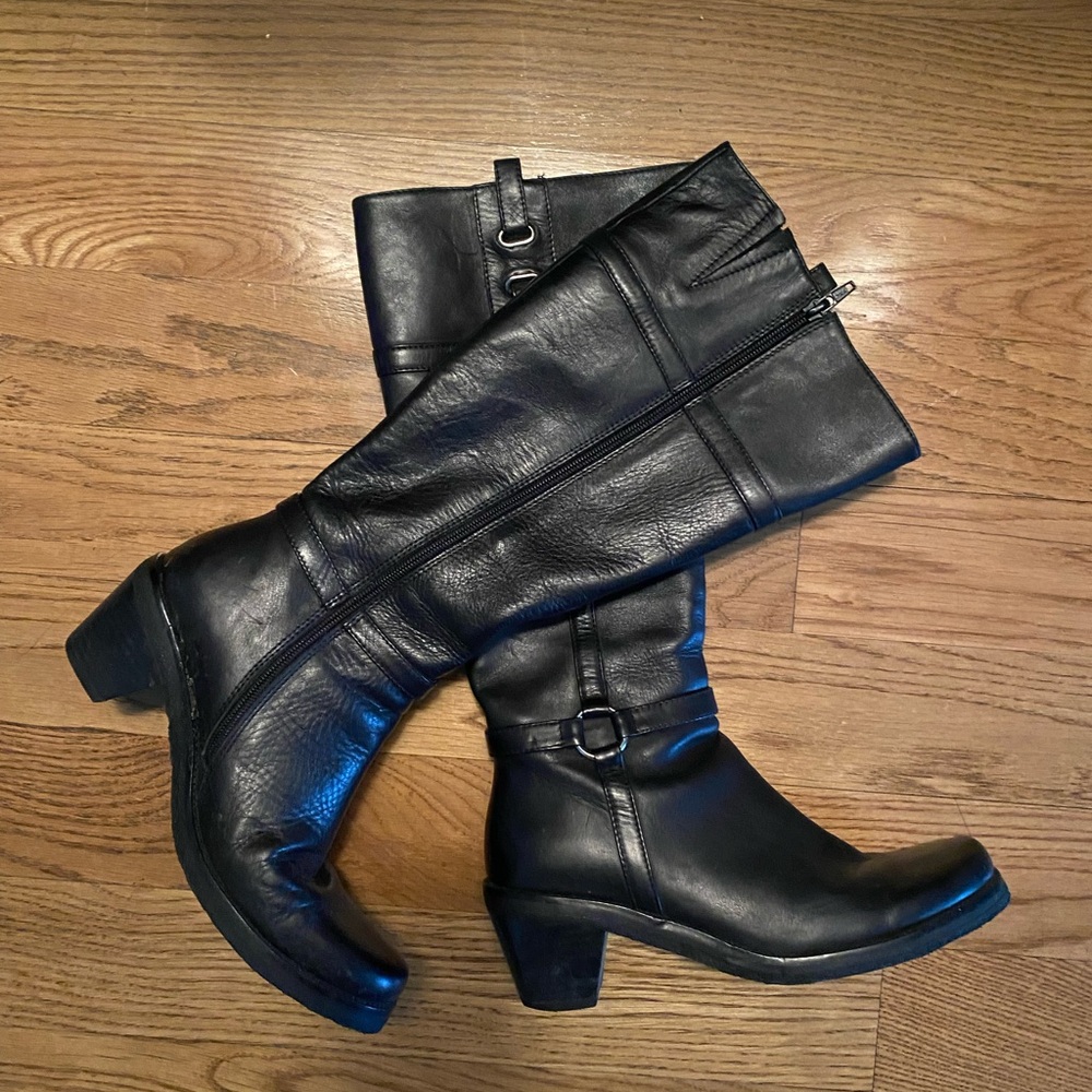 Women leather Boots Ninewest